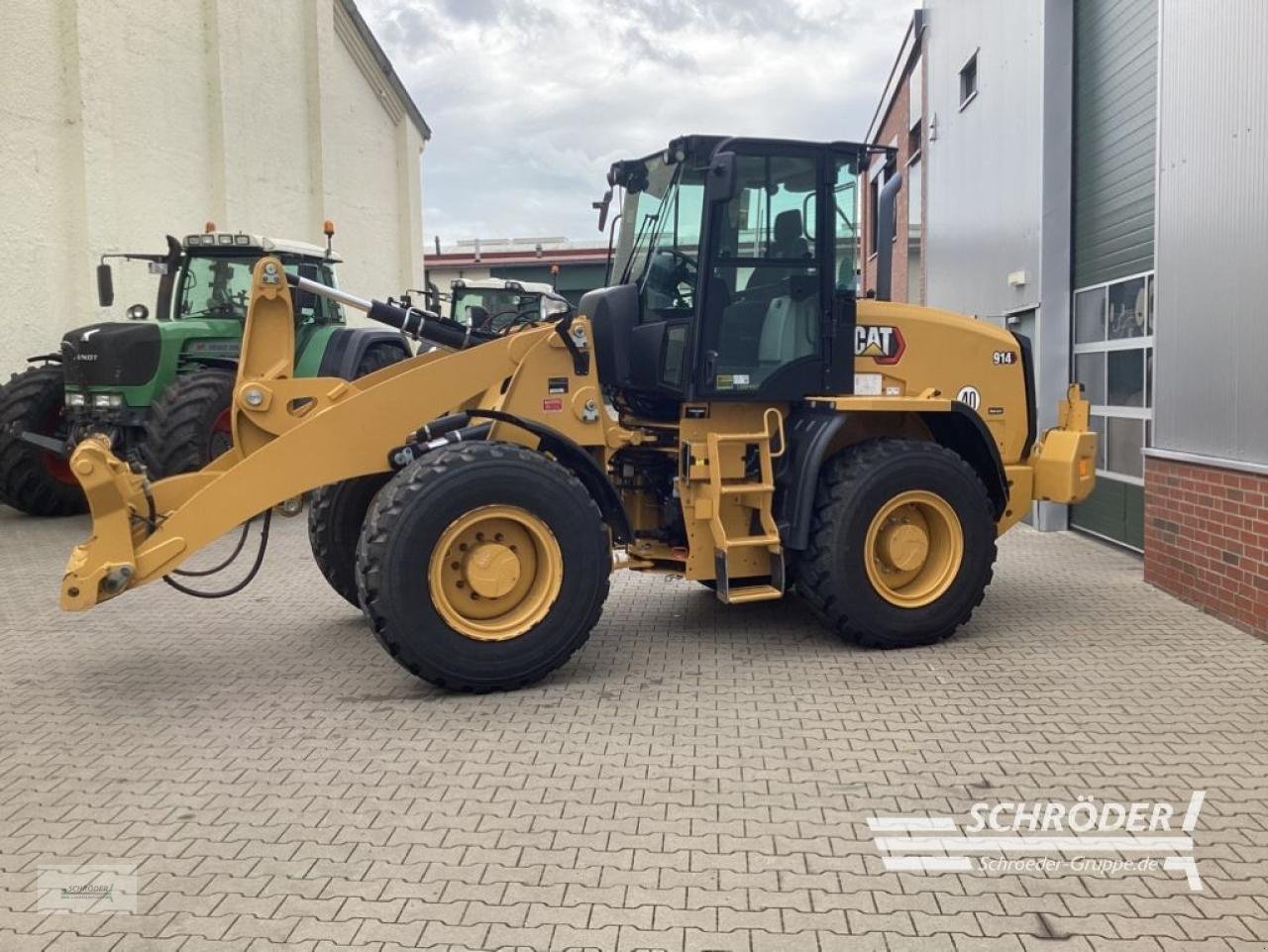 Teleradlader des Typs Caterpillar 914 HL, Neumaschine in Scharrel (Bild 11)