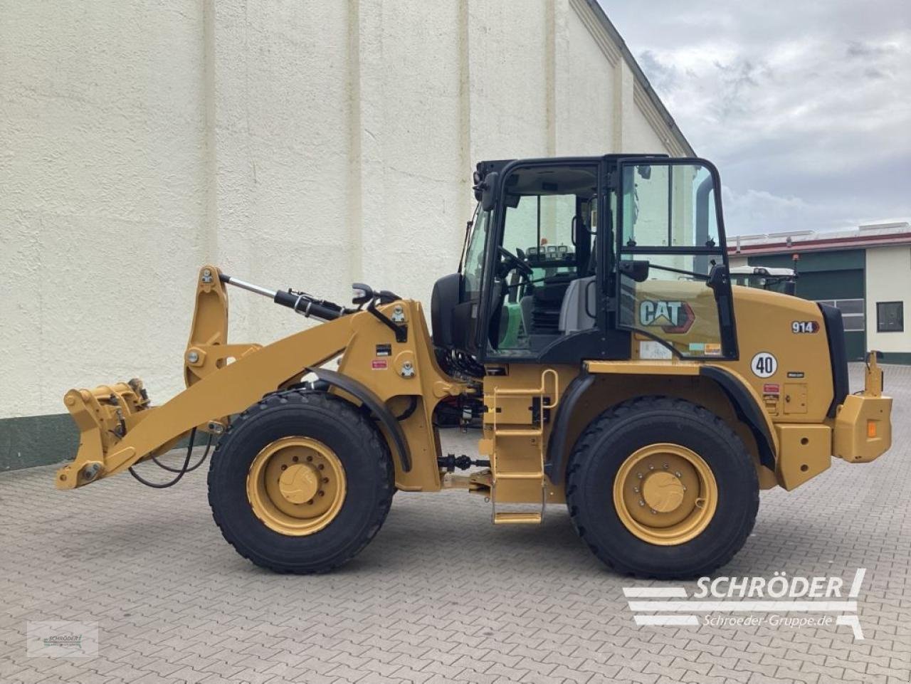 Teleradlader des Typs Caterpillar 914 HL, Neumaschine in Scharrel (Bild 13)