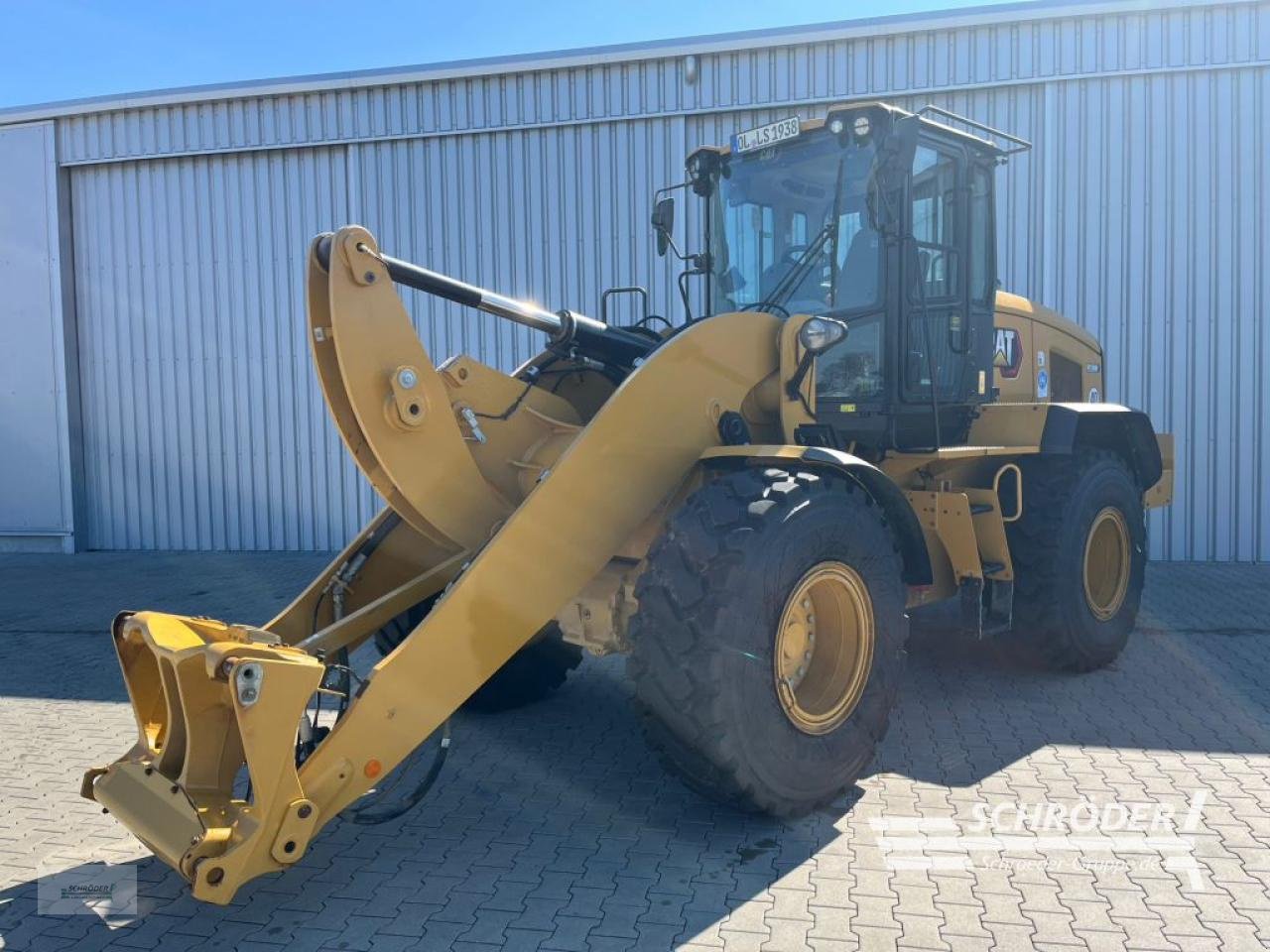 Teleradlader des Typs Caterpillar 938 HL, Neumaschine in Scharrel (Bild 4)