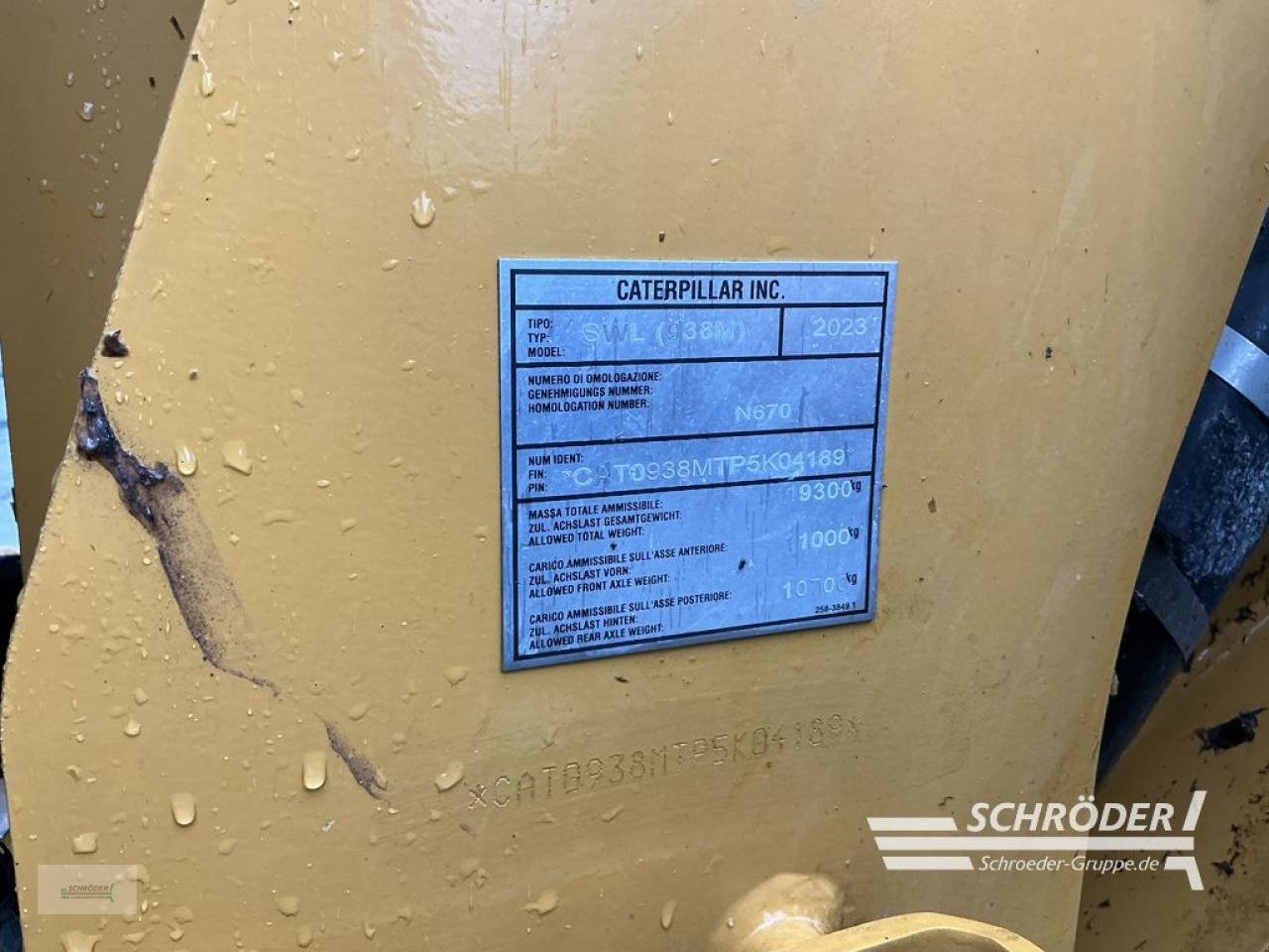 Teleradlader des Typs Caterpillar 938 M AGRAR, Neumaschine in Friedland (Bild 14)