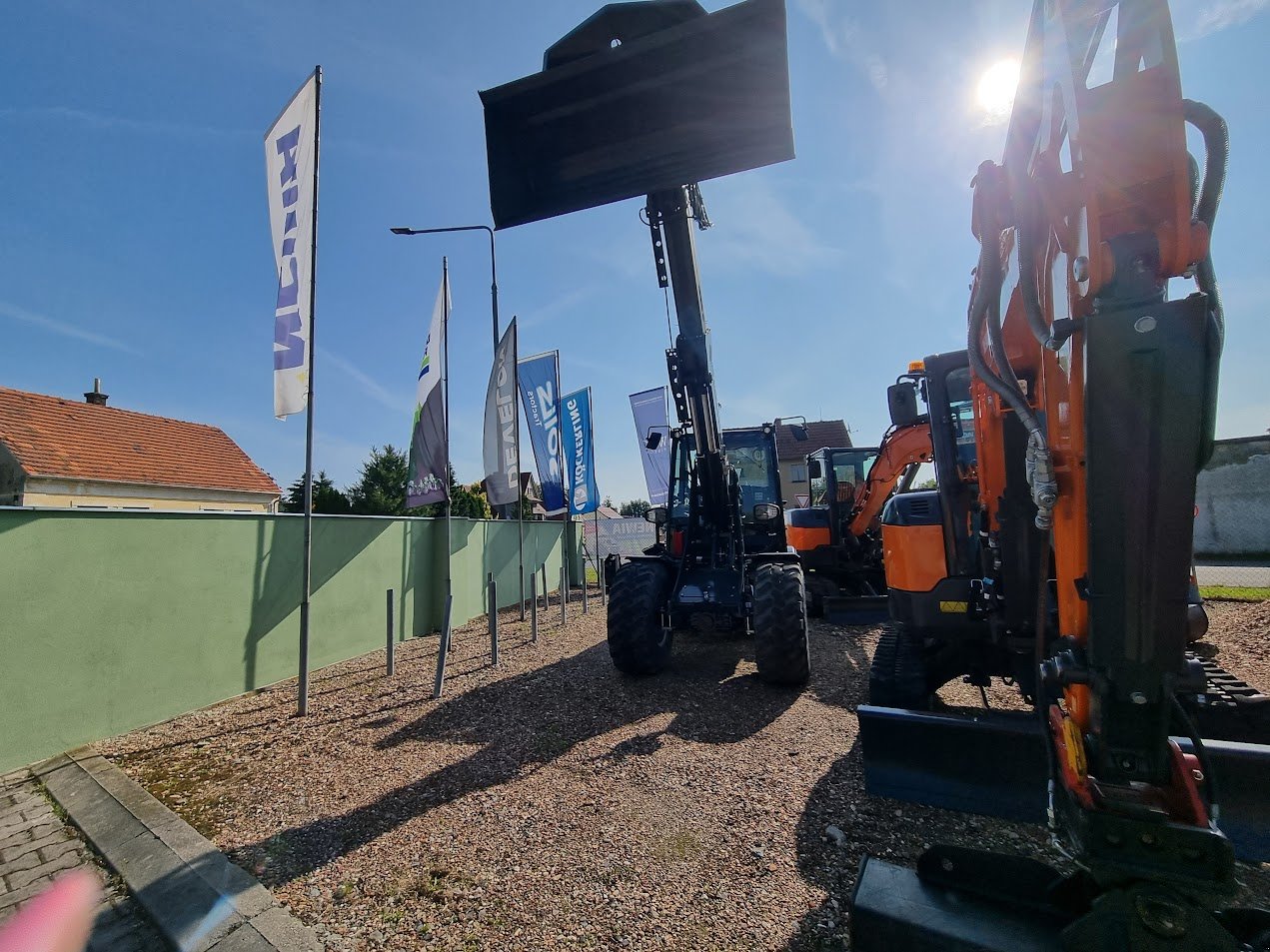 Teleradlader of the type Develon DL80TL-7, Gebrauchtmaschine in Stankov (Picture 3)