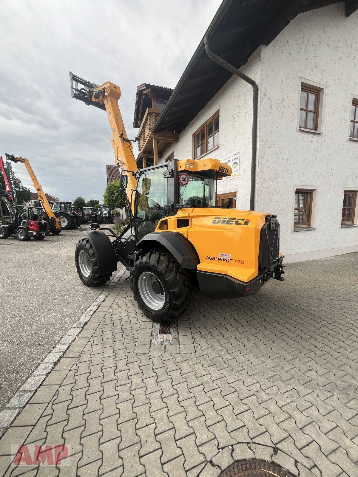 Teleradlader tip DIECI Agri Pivot T70, Neumaschine in Teising (Poză 4)