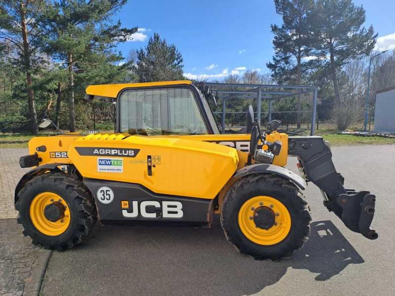 Teleradlader tip JCB 525.60, Gebrauchtmaschine in Vehlow (Poză 3)