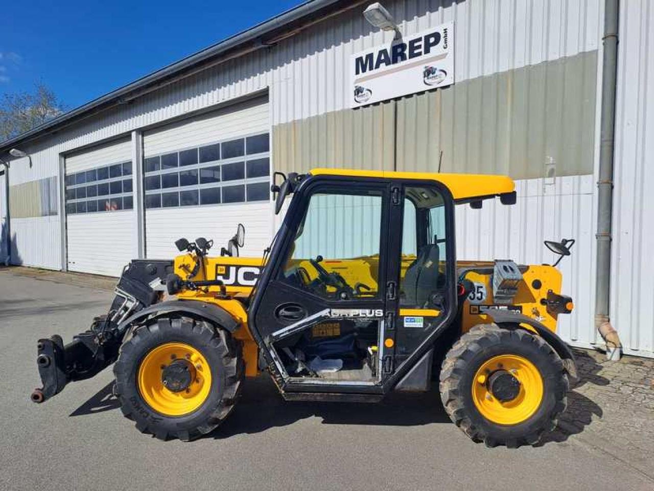 Teleradlader tip JCB 525.60, Gebrauchtmaschine in Vehlow (Poză 4)