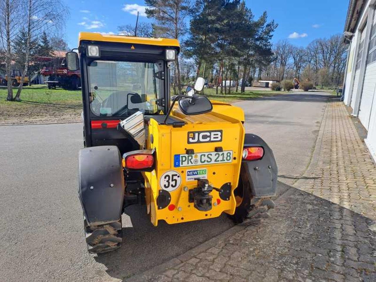 Teleradlader tip JCB 525.60, Gebrauchtmaschine in Vehlow (Poză 5)