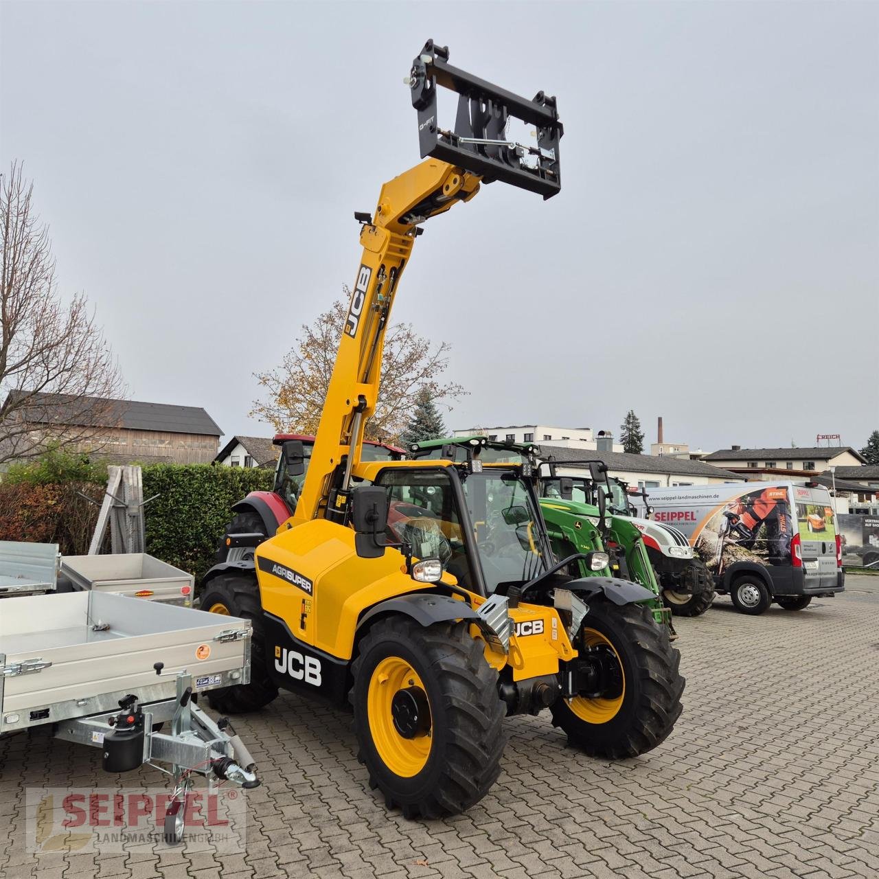 Teleradlader of the type JCB 530-60 AGRI SUPER, Neumaschine in Groß-Umstadt (Picture 1)