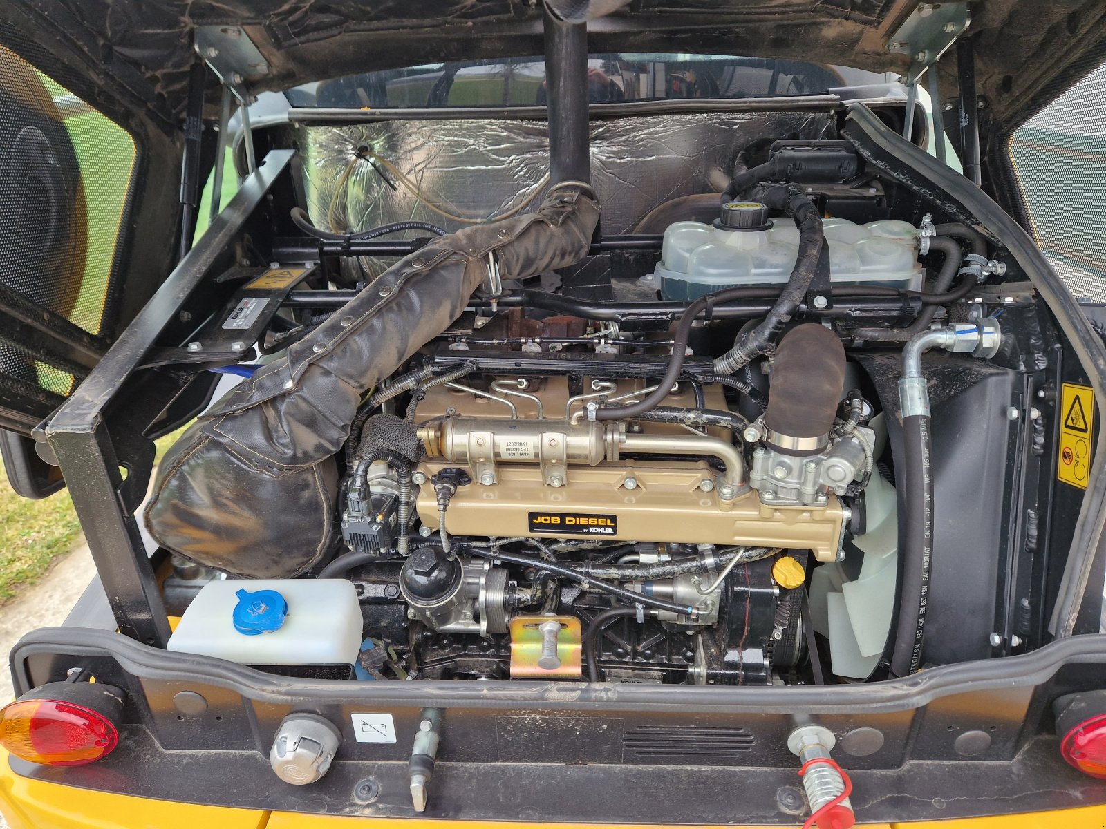 Teleradlader of the type JCB TM 180 Agri Bj.2022 210Std. Neuwertig, Gebrauchtmaschine in Palling (Picture 8)