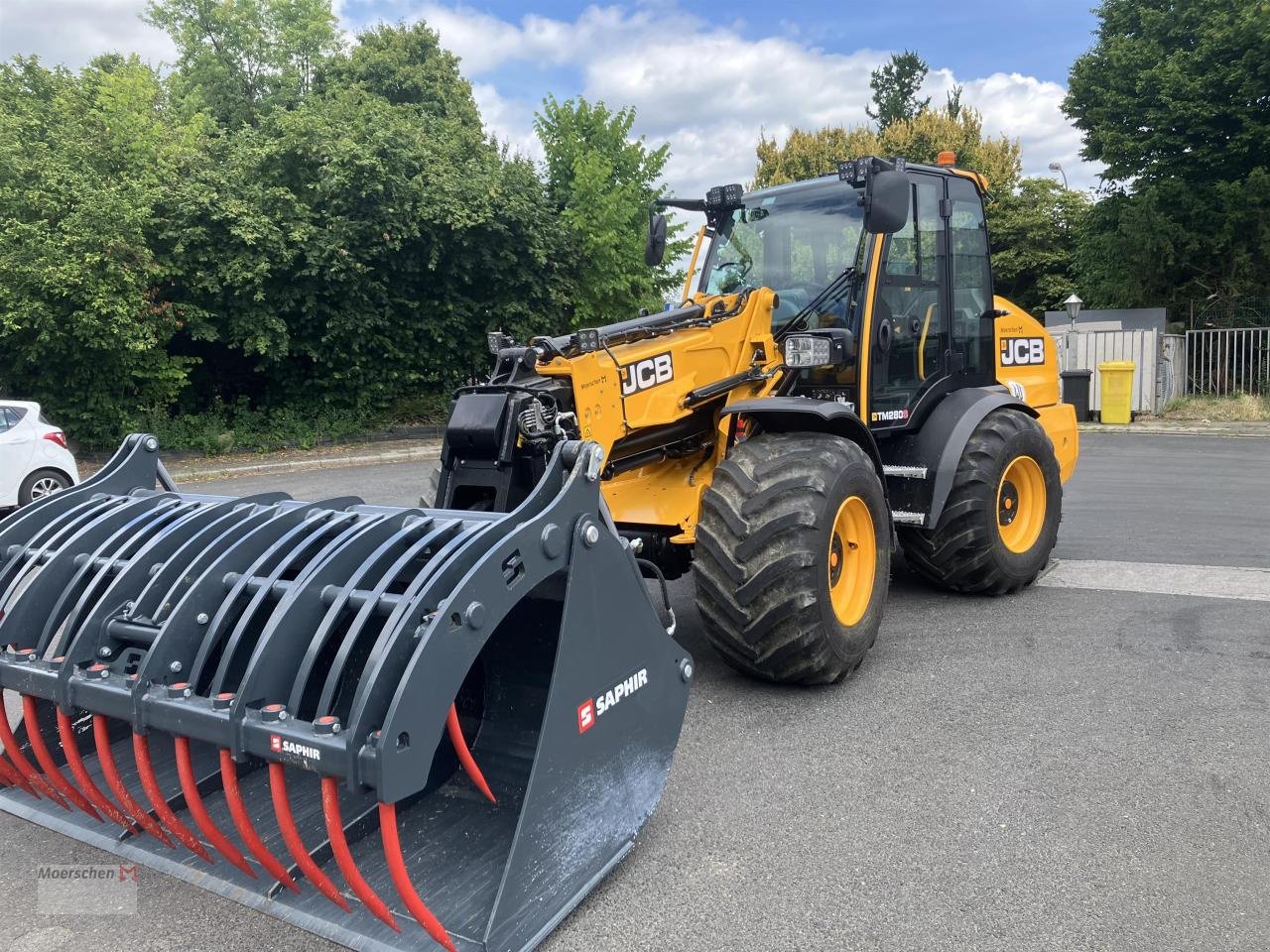 Teleradlader a típus JCB TM 280 S, Neumaschine ekkor: Tönisvorst (Kép 1)