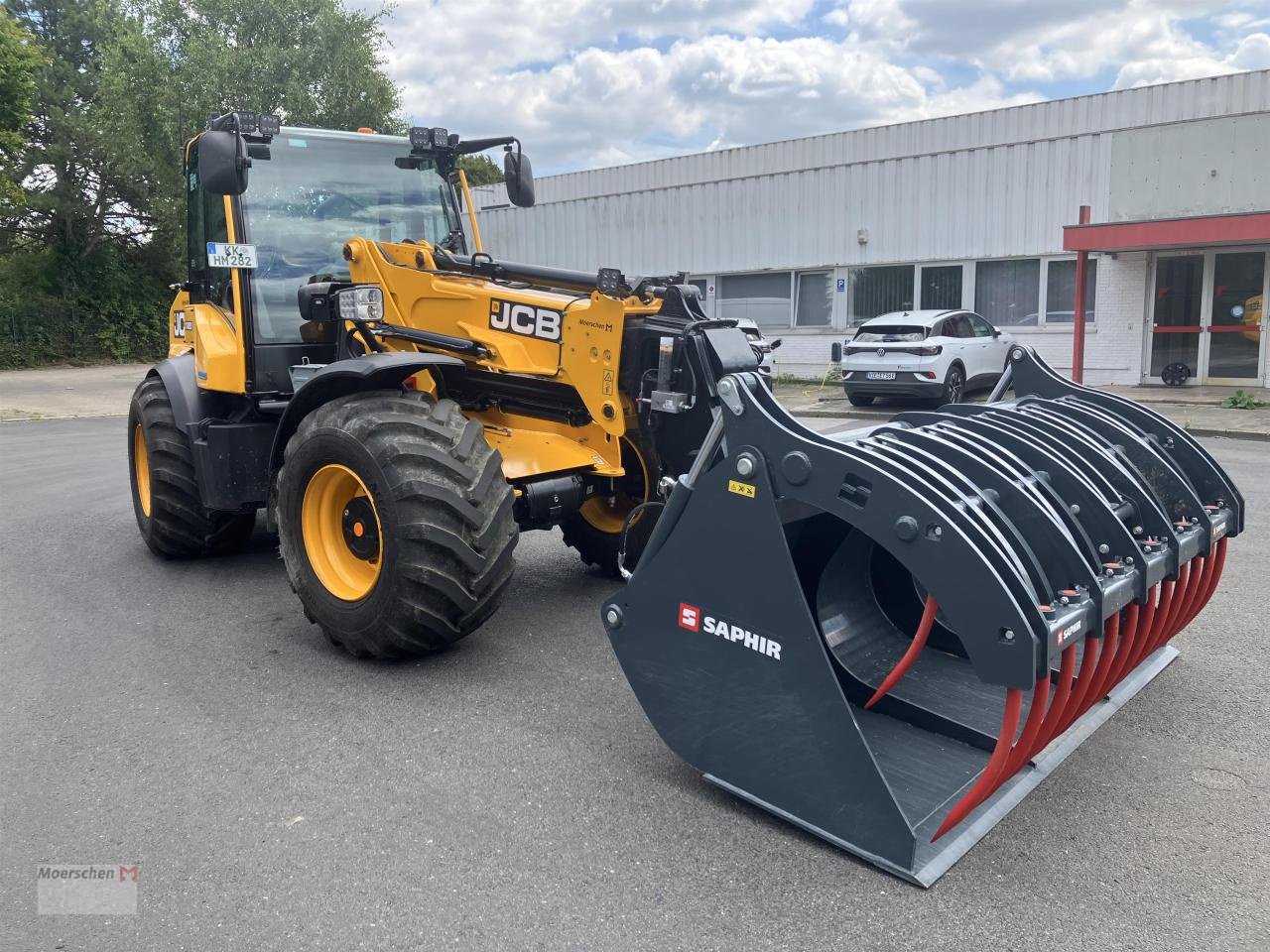 Teleradlader a típus JCB TM 280 S, Neumaschine ekkor: Tönisvorst (Kép 2)