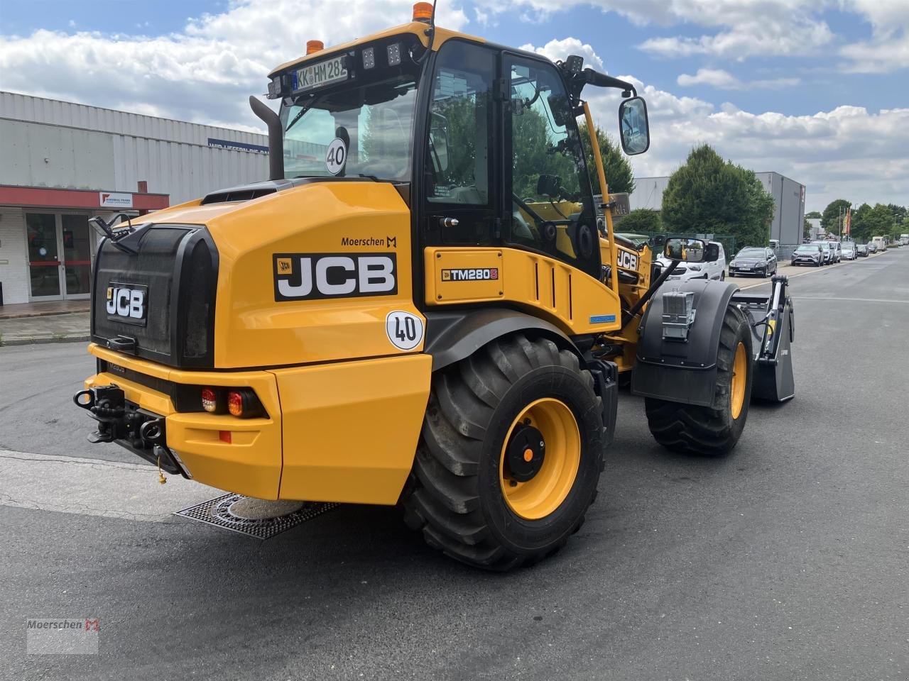 Teleradlader a típus JCB TM 280 S, Neumaschine ekkor: Tönisvorst (Kép 3)