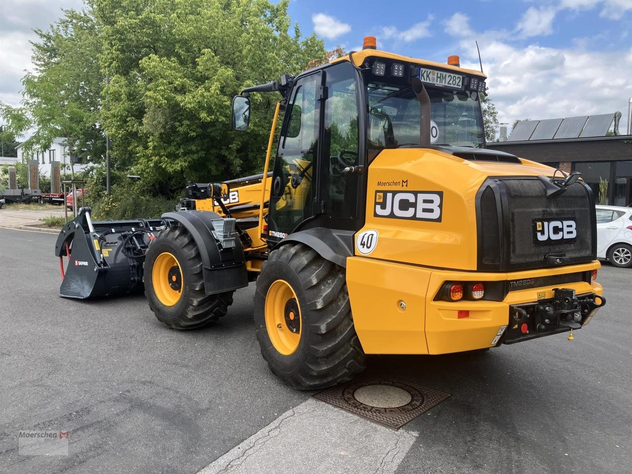 Teleradlader a típus JCB TM 280 S, Neumaschine ekkor: Tönisvorst (Kép 4)