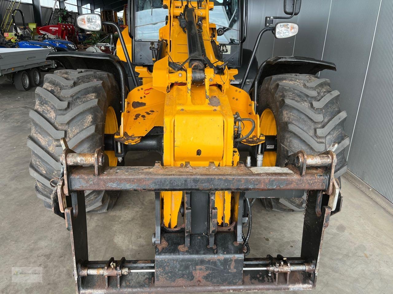 Teleradlader tip JCB TM 320 Agri, Gebrauchtmaschine in Twist - Rühlerfeld (Poză 9)