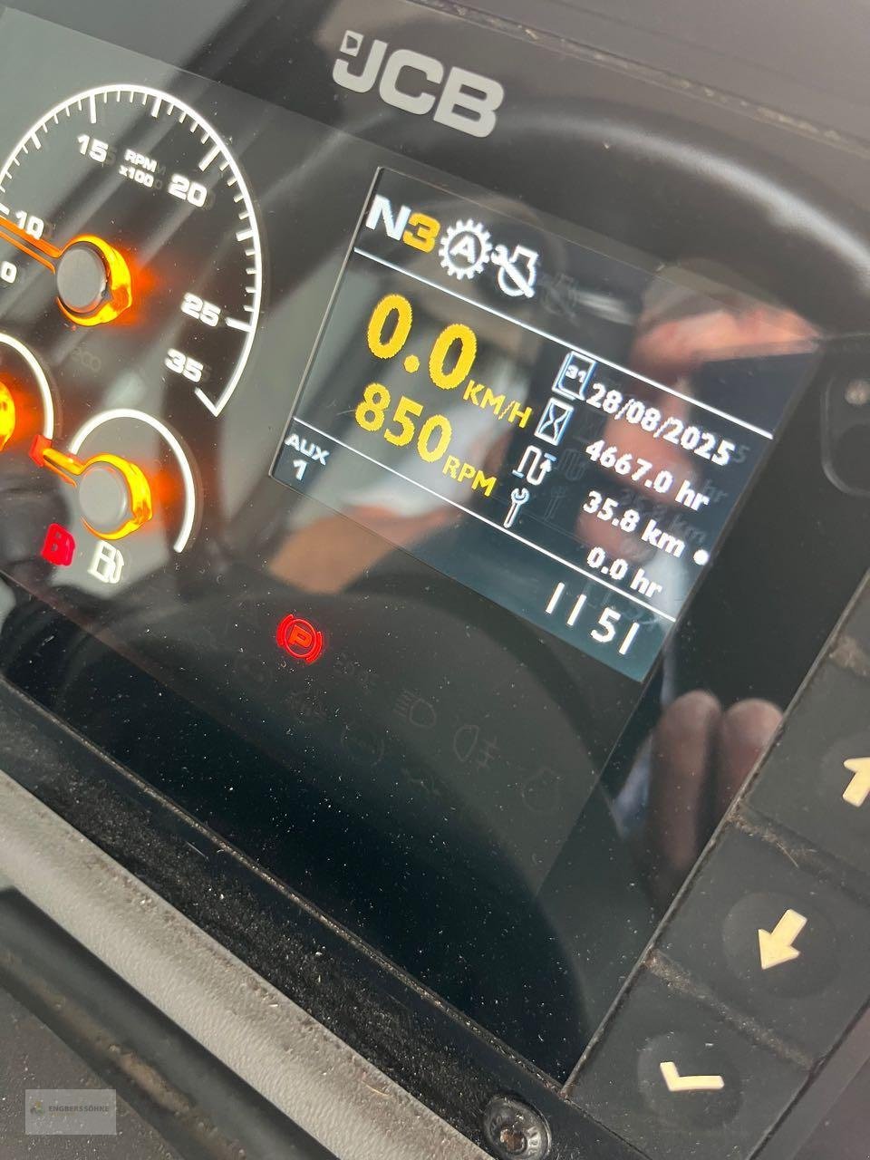 Teleradlader tip JCB TM 320 Agri, Gebrauchtmaschine in Twist - Rühlerfeld (Poză 14)