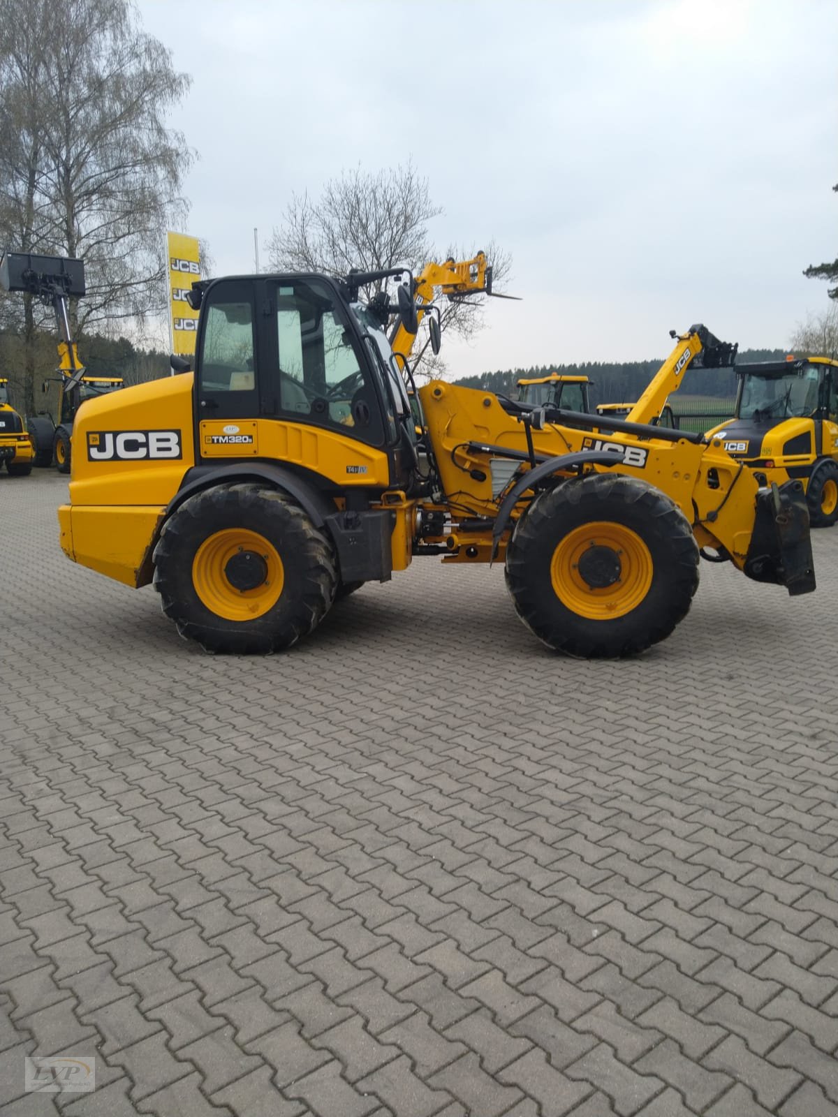 Teleradlader van het type JCB TM 320S, Gebrauchtmaschine in Pegnitz (Foto 5)