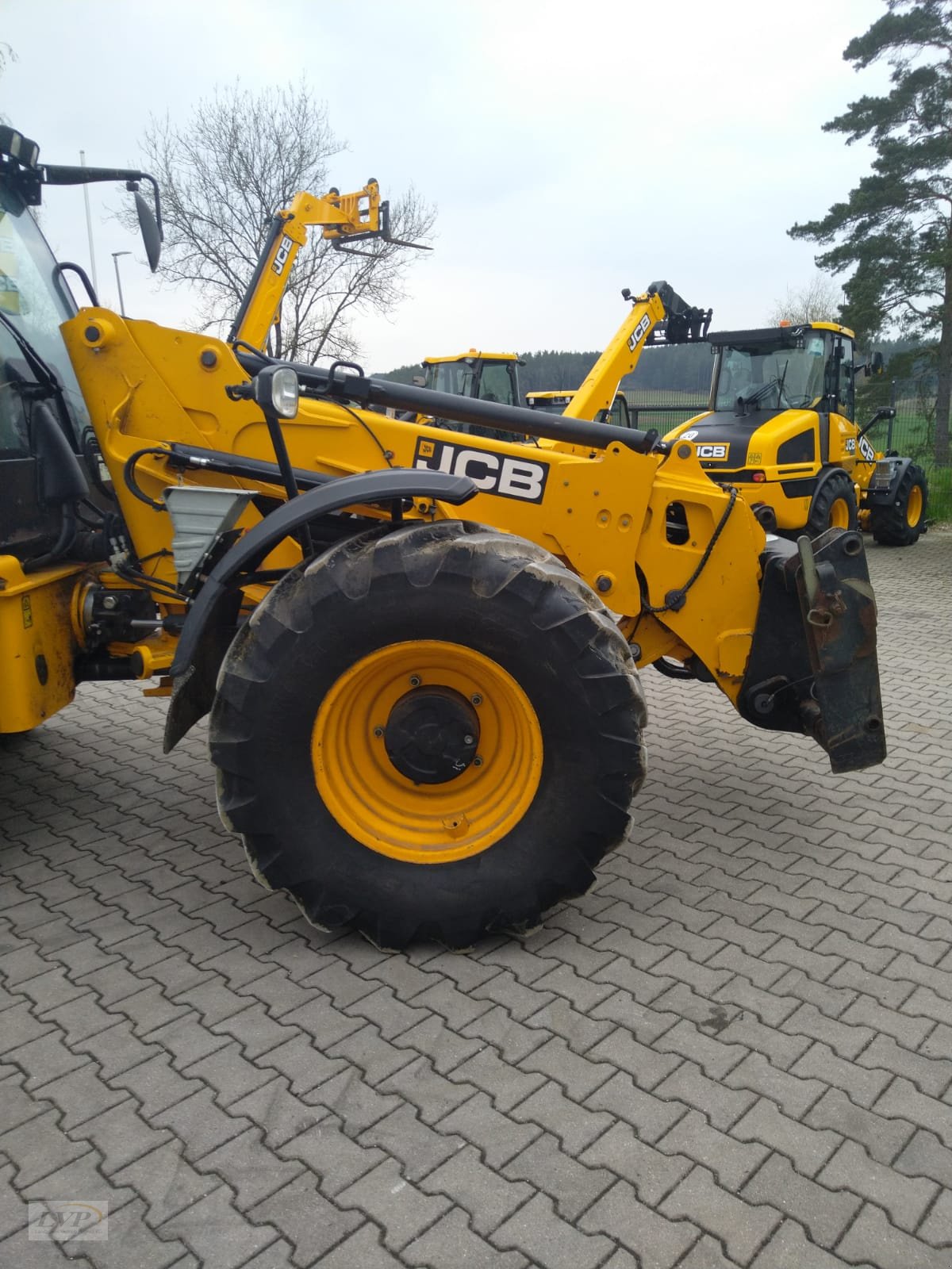 Teleradlader van het type JCB TM 320S, Gebrauchtmaschine in Pegnitz (Foto 8)