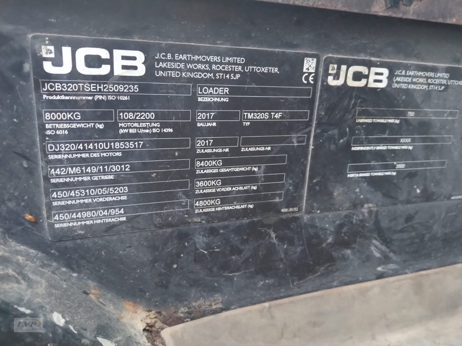 Teleradlader van het type JCB TM 320S, Gebrauchtmaschine in Pegnitz (Foto 25)