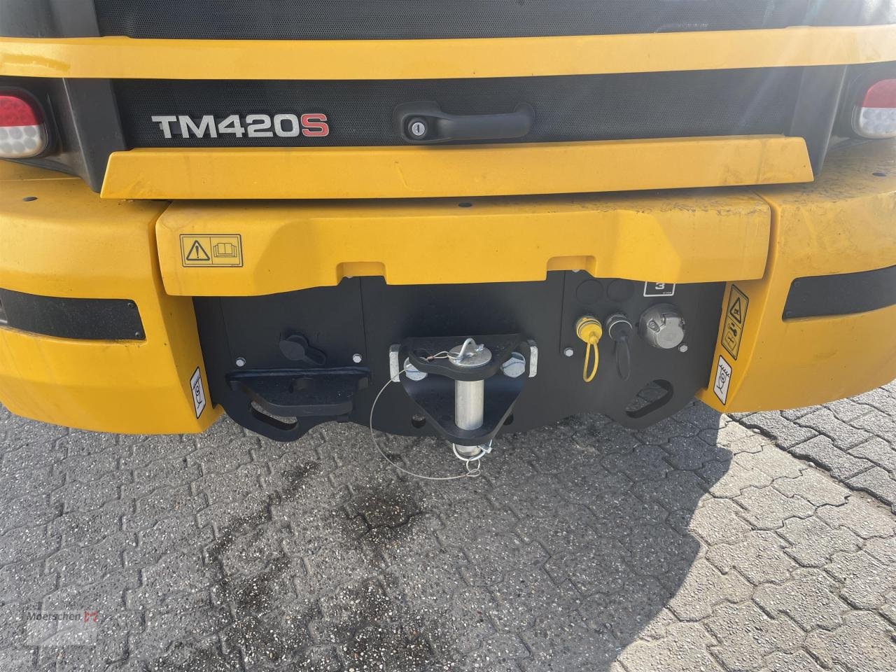 Teleradlader del tipo JCB TM 420 S, Neumaschine In Tönisvorst (Immagine 9)