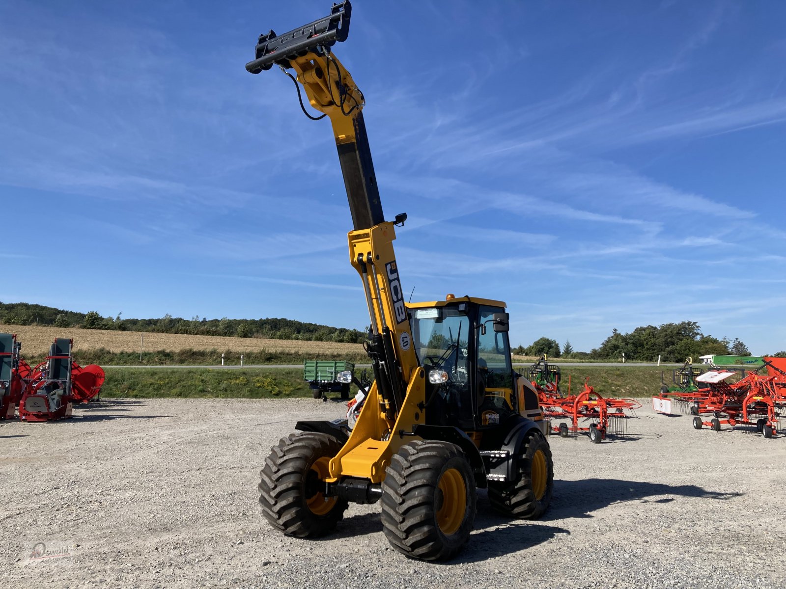 Teleradlader a típus JCB TM220, Neumaschine ekkor: Iggensbach (Kép 7)