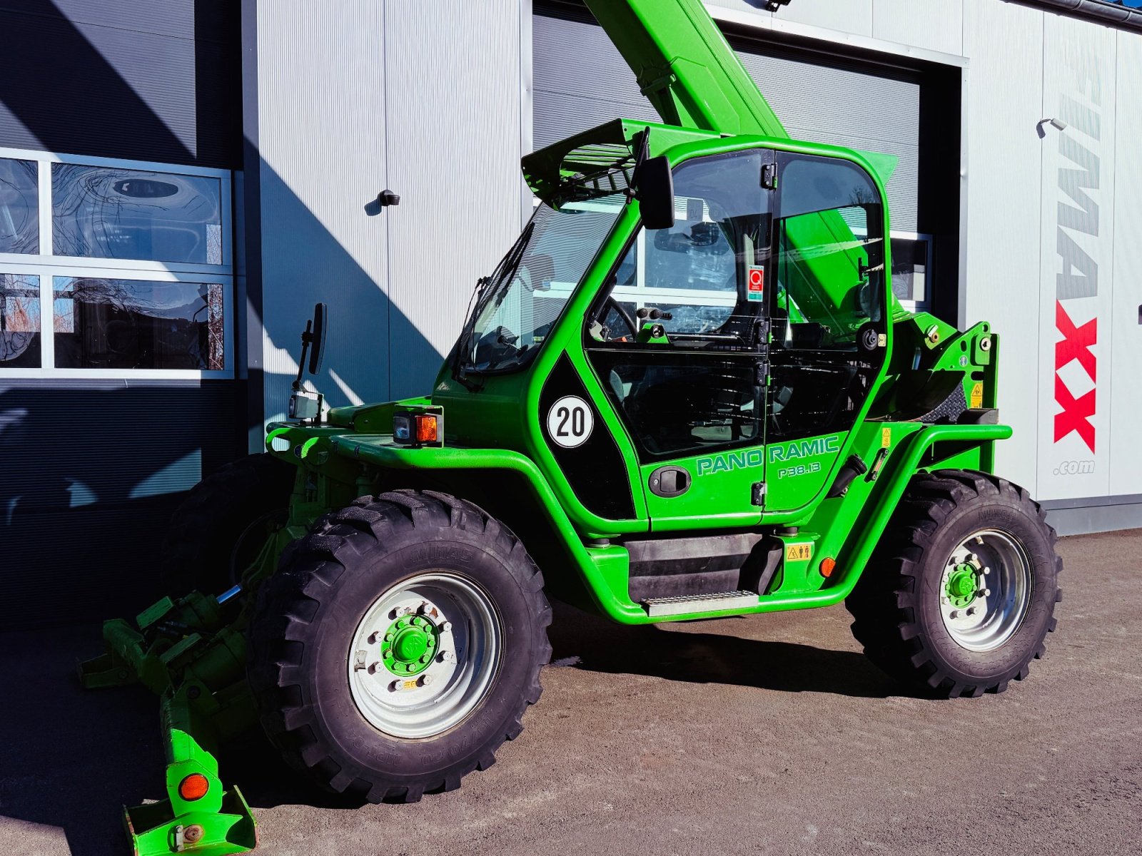 Teleradlader типа Merlo P38-13, Gebrauchtmaschine в Falkenstein (Фотография 2)