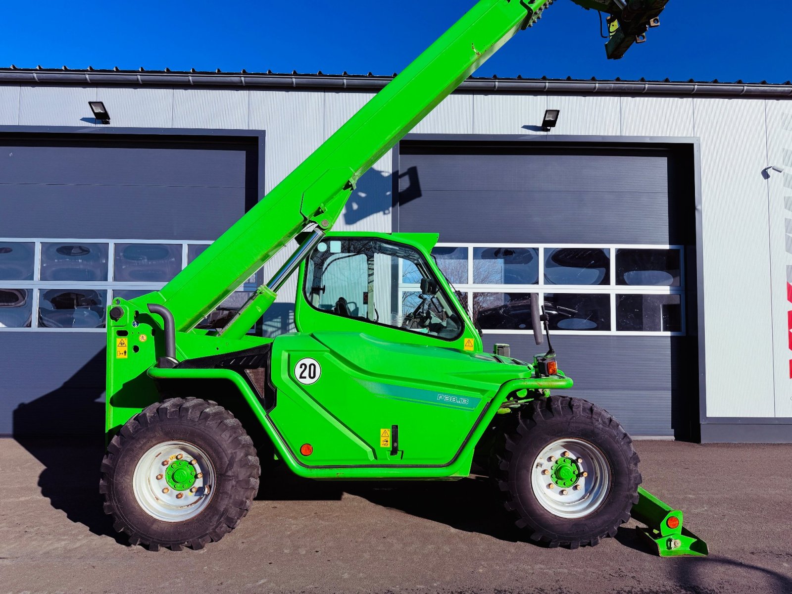 Teleradlader типа Merlo P38-13, Gebrauchtmaschine в Falkenstein (Фотография 3)