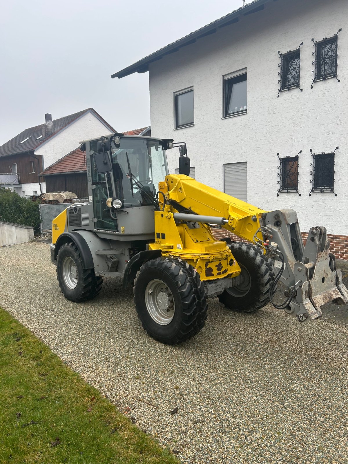 Teleradlader za tip Paus TSL 855, Gebrauchtmaschine u Cham (Slika 1)