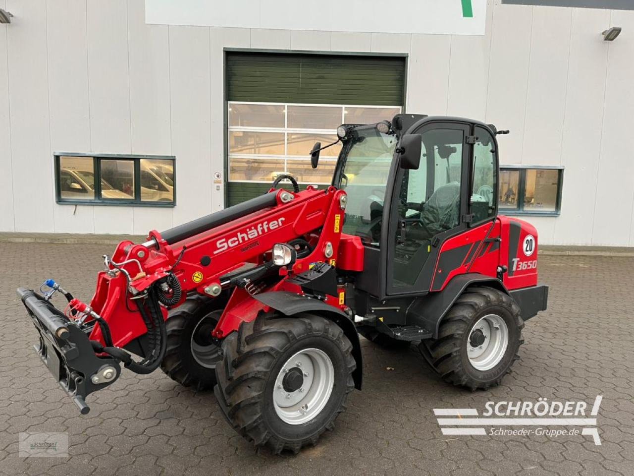 Teleradlader za tip Schäffer 3650 T, Neumaschine u Leizen (Slika 1)