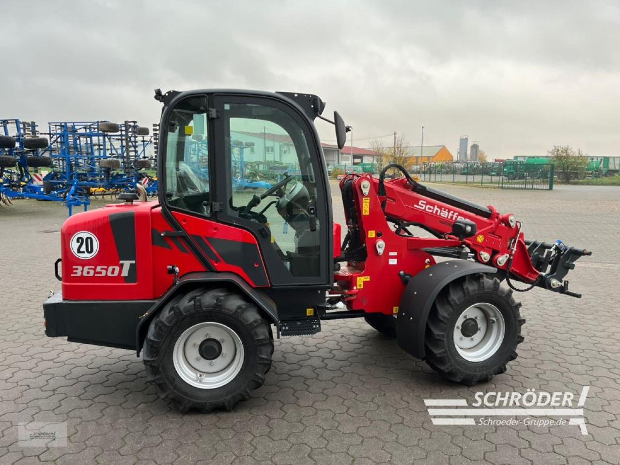 Teleradlader za tip Schäffer 3650 T, Neumaschine u Leizen (Slika 7)