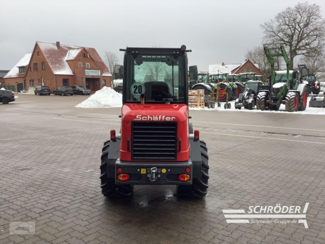 Teleradlader typu Schäffer 3650 T, Neumaschine w Twistringen (Zdjęcie 7)