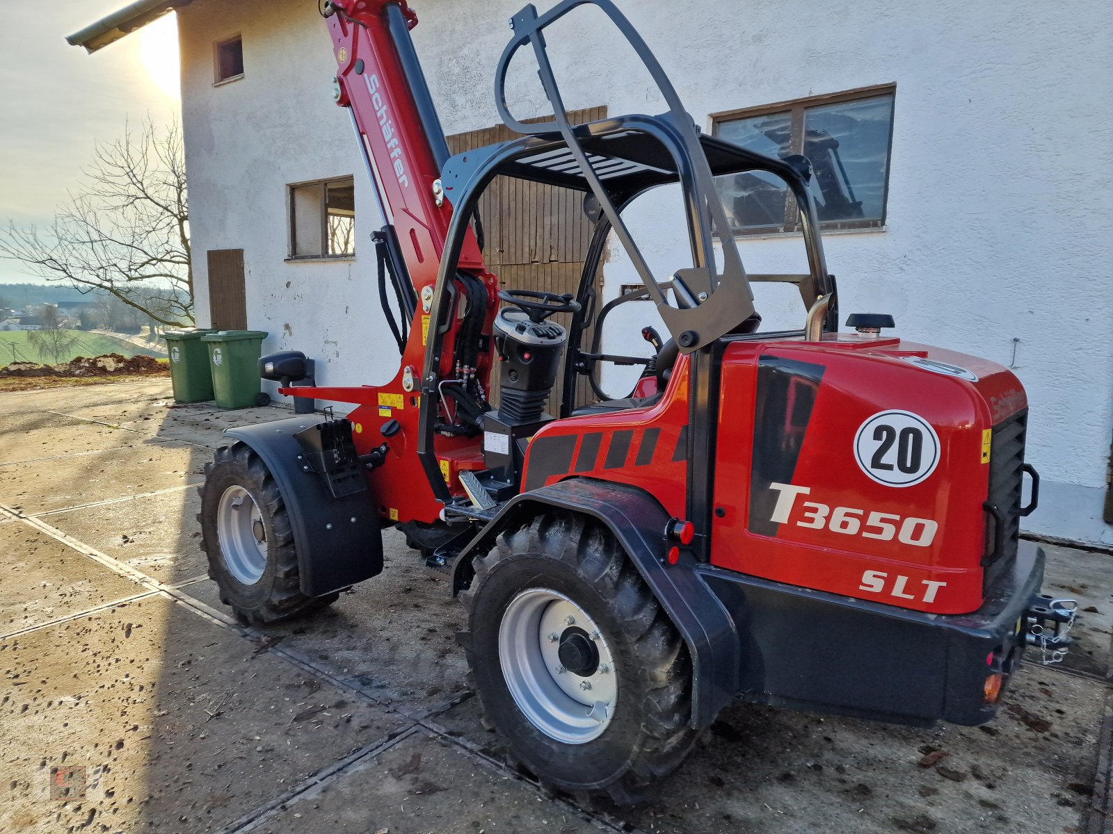 Teleradlader typu Schäffer 3650T SLT, Neumaschine w Gerolsbach (Zdjęcie 5)