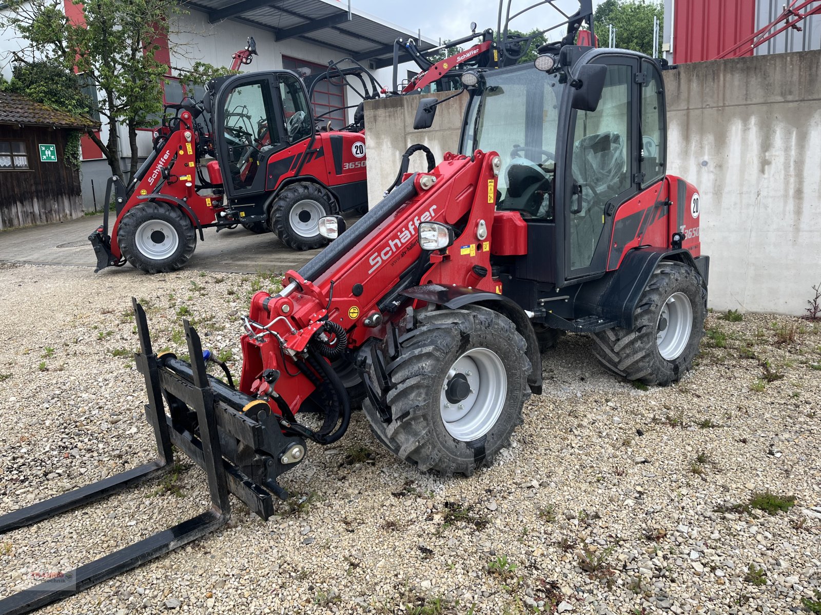 Teleradlader of the type Schäffer 3650T Vorführlader m. 120 Betriebsstunden, Neumaschine in Mainburg/Wambach (Picture 3)