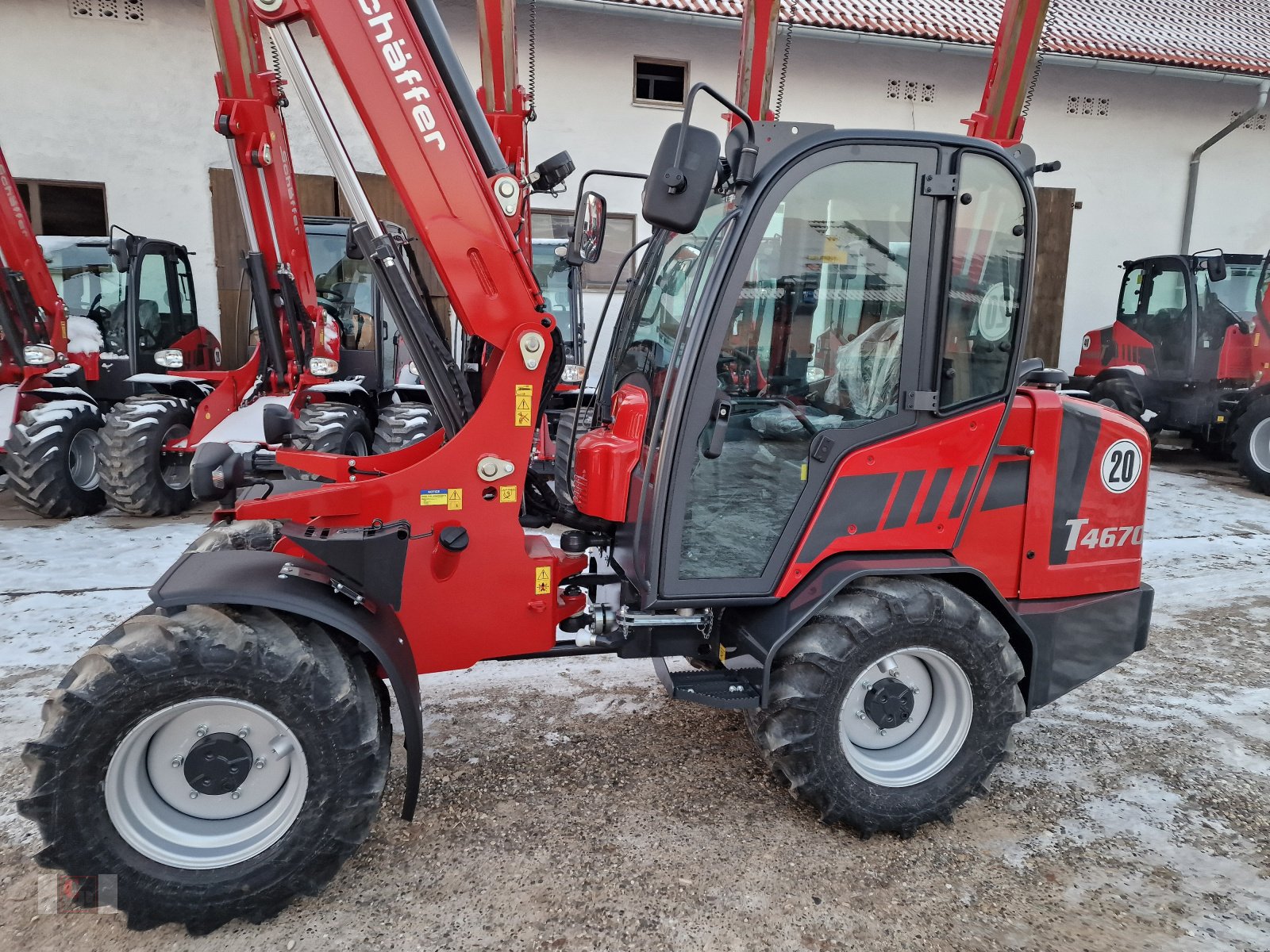 Teleradlader des Typs Schäffer 4670 T-2, Neumaschine in Gerolsbach (Bild 7)