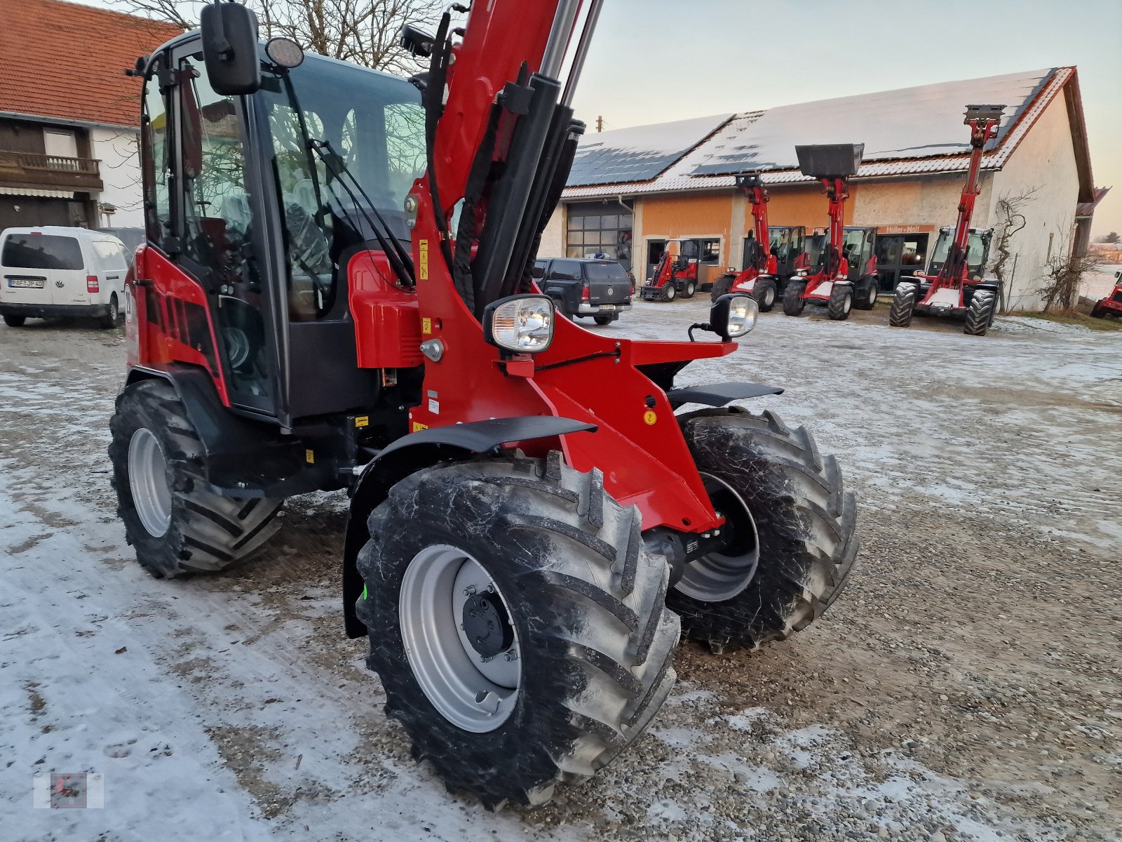 Teleradlader του τύπου Schäffer 4670 T-2, Neumaschine σε Gerolsbach (Φωτογραφία 8)