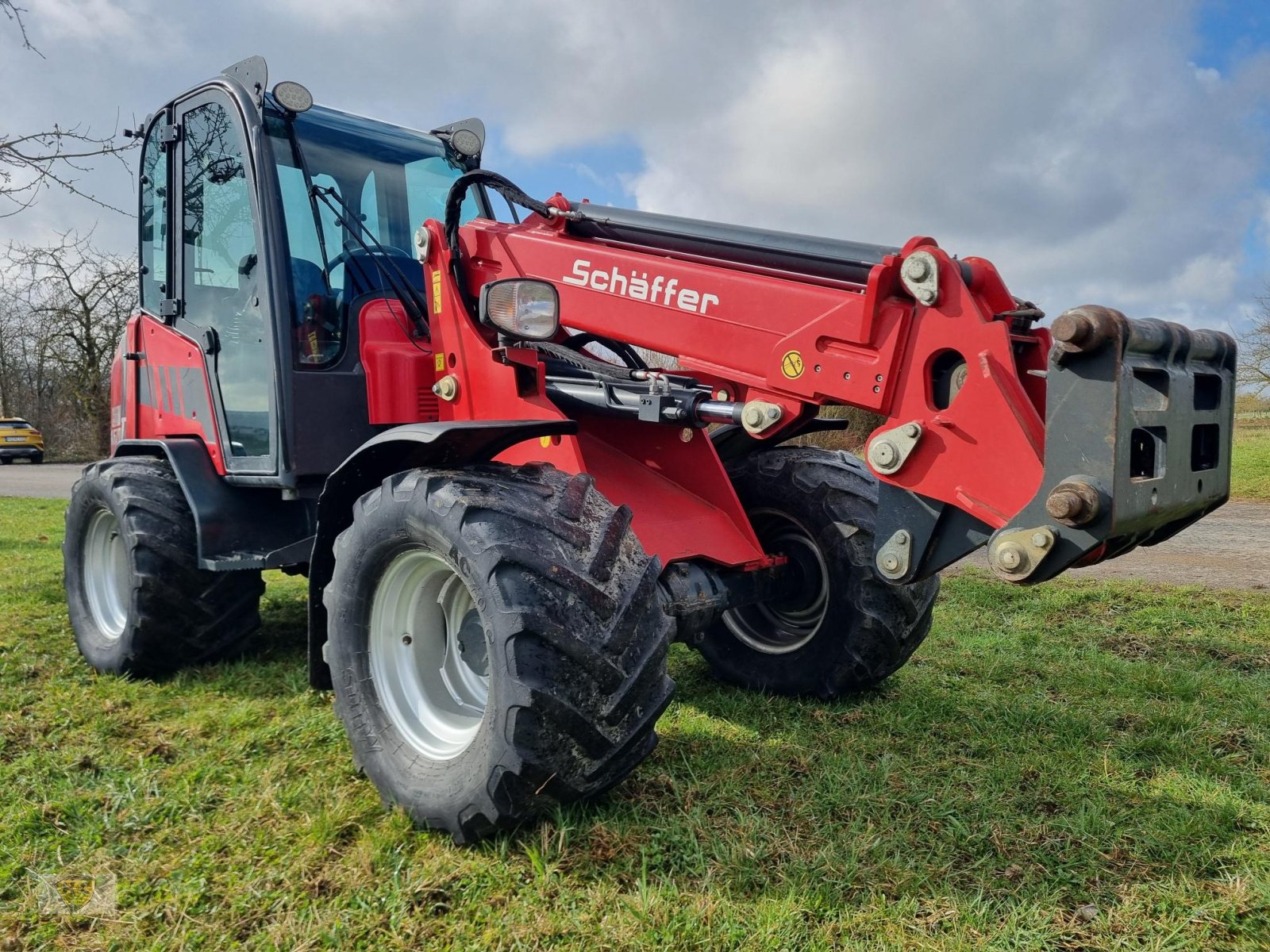 Teleradlader Türe ait Schäffer 4670 T, Gebrauchtmaschine içinde Willanzheim (resim 3)