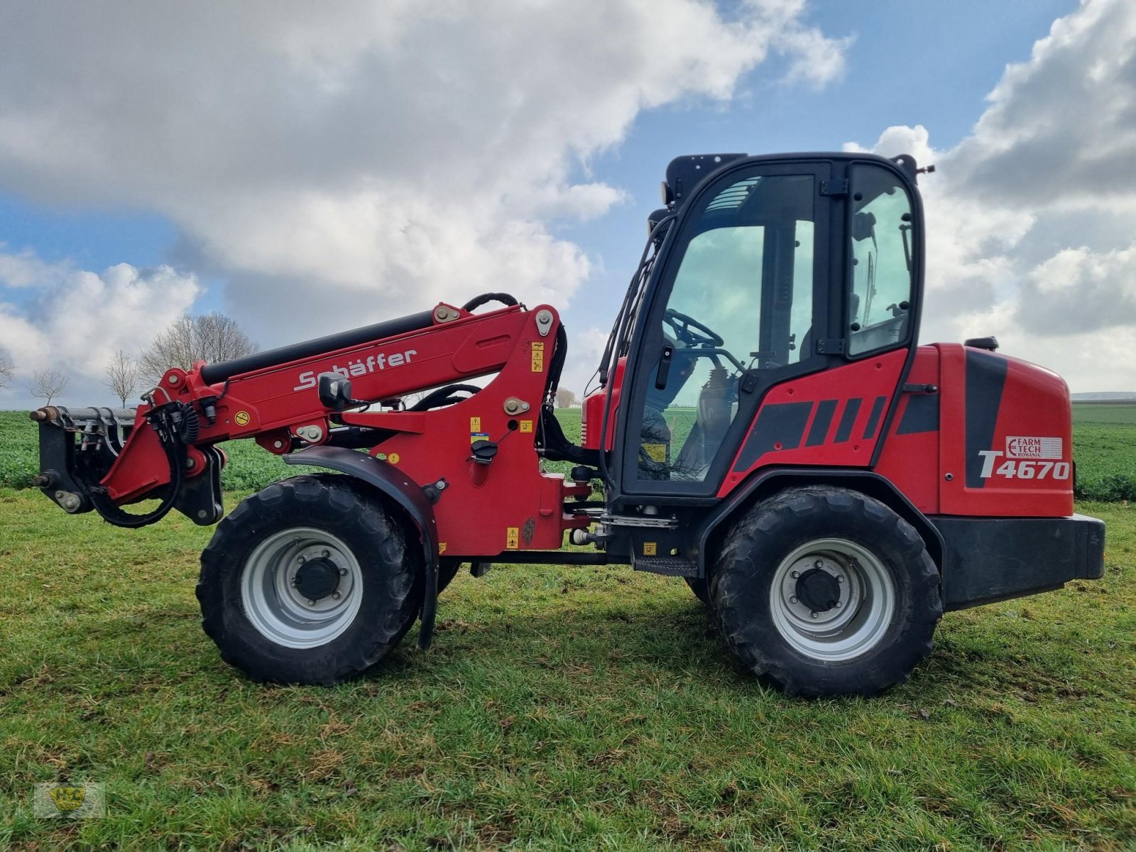 Teleradlader Türe ait Schäffer 4670 T, Gebrauchtmaschine içinde Willanzheim (resim 4)