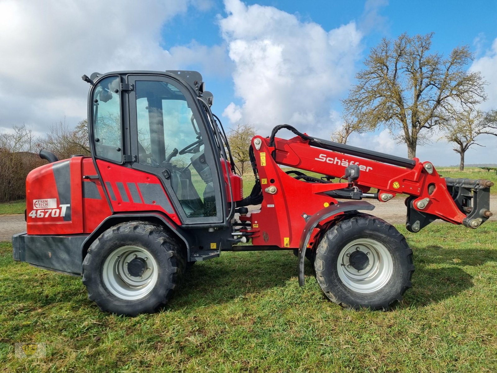 Teleradlader Türe ait Schäffer 4670 T, Gebrauchtmaschine içinde Willanzheim (resim 5)