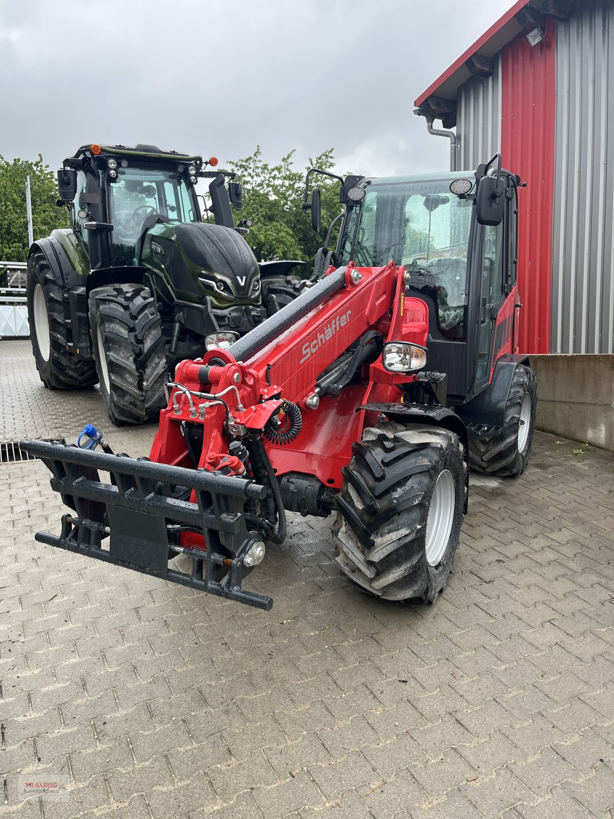 Teleradlader του τύπου Schäffer 4670 T, Neumaschine σε Mainburg/Wambach (Φωτογραφία 4)