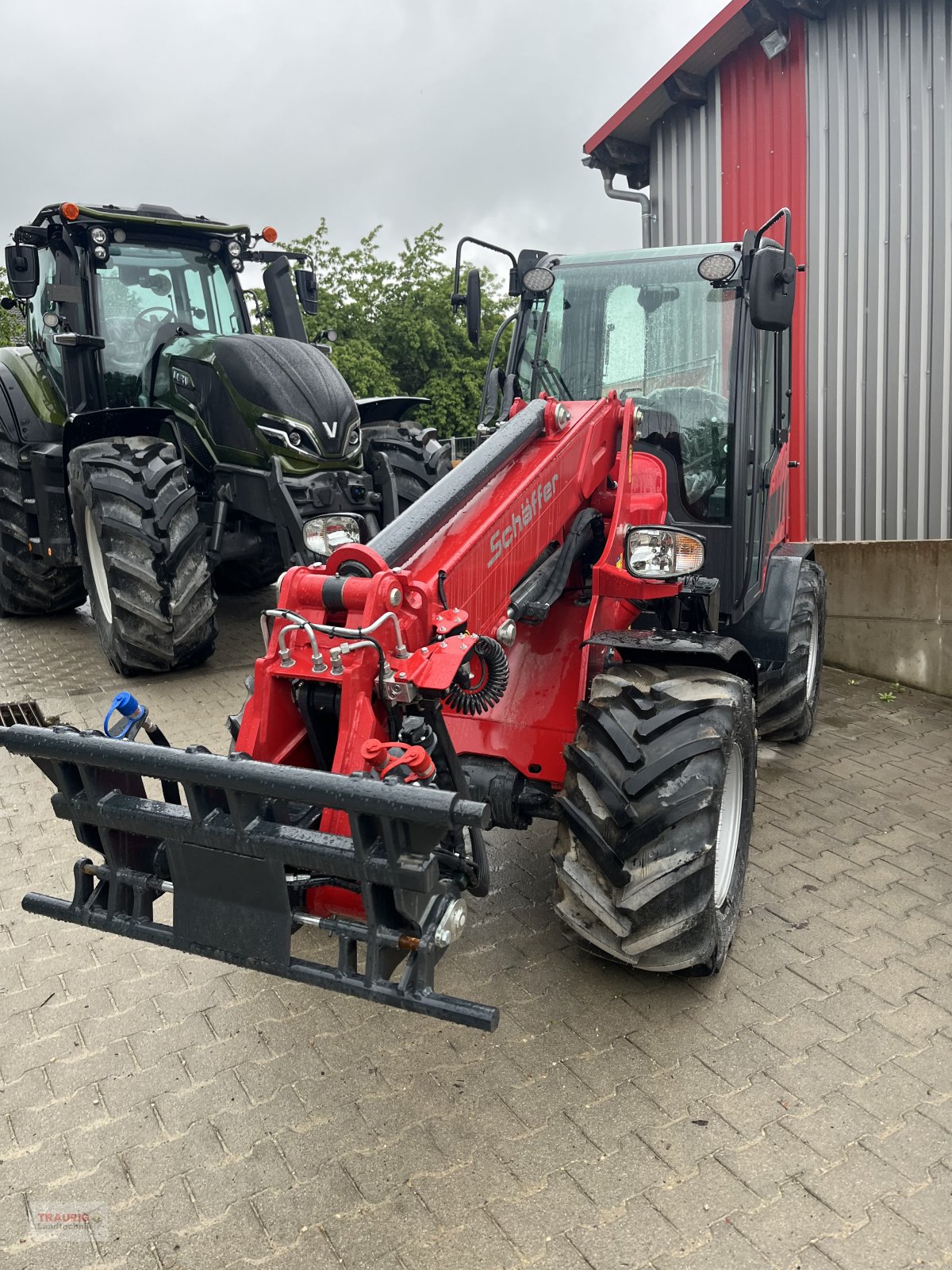 Teleradlader του τύπου Schäffer 4670 T, Neumaschine σε Mainburg/Wambach (Φωτογραφία 5)