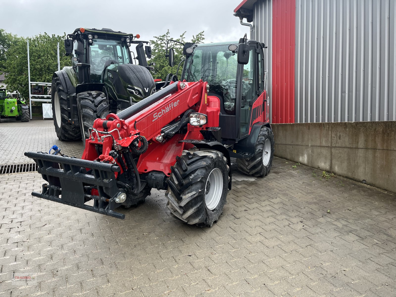 Teleradlader του τύπου Schäffer 4670 T, Neumaschine σε Mainburg/Wambach (Φωτογραφία 8)