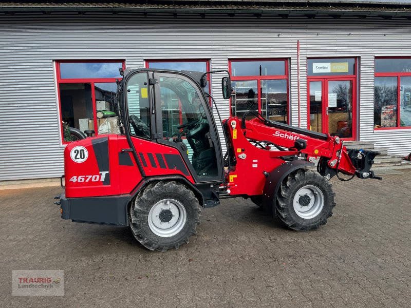 Teleradlader des Typs Schäffer 4670 T, Neumaschine in Mainburg/Wambach (Bild 1)