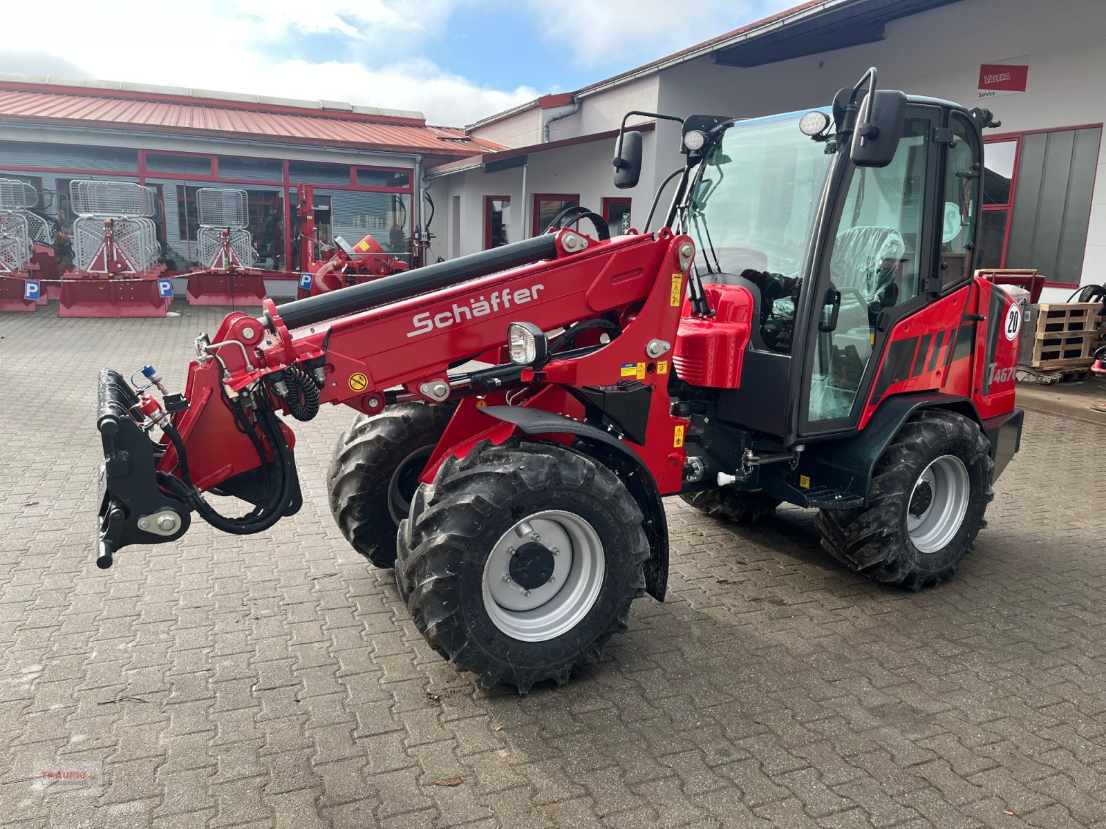 Teleradlader от тип Schäffer 4670 T, Neumaschine в Mainburg/Wambach (Снимка 2)
