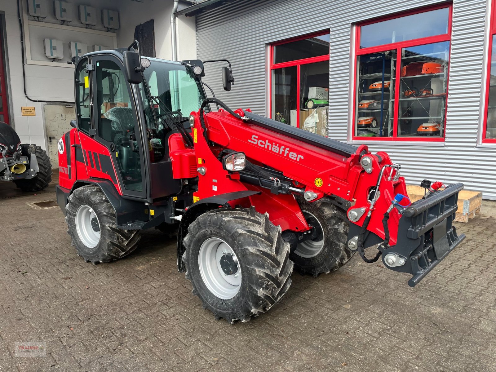 Teleradlader от тип Schäffer 4670 T, Neumaschine в Mainburg/Wambach (Снимка 4)