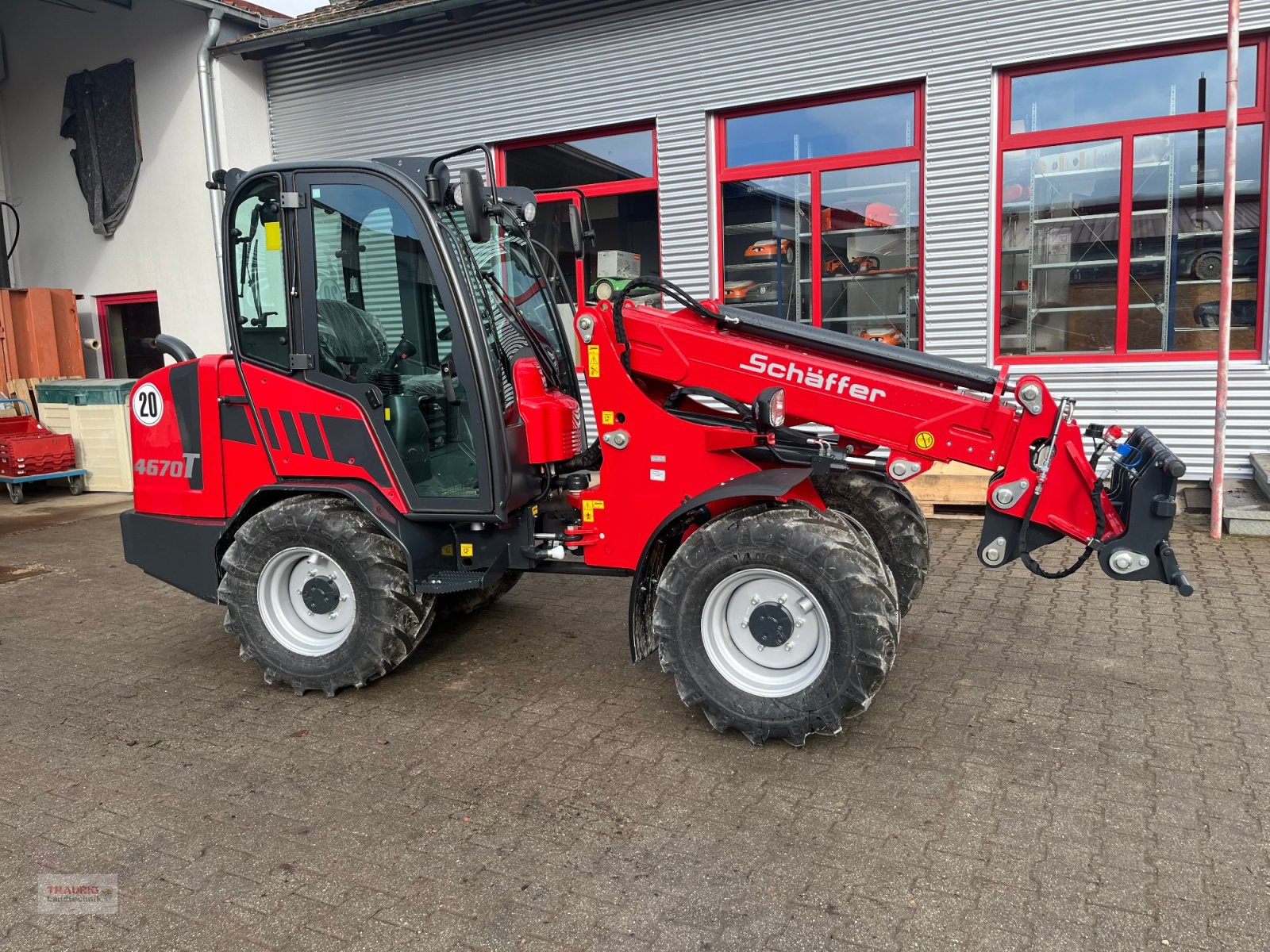 Teleradlader от тип Schäffer 4670 T, Neumaschine в Mainburg/Wambach (Снимка 5)