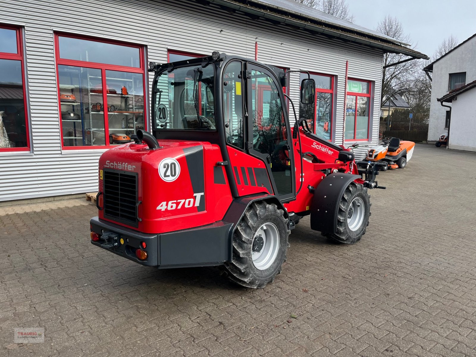 Teleradlader от тип Schäffer 4670 T, Neumaschine в Mainburg/Wambach (Снимка 7)