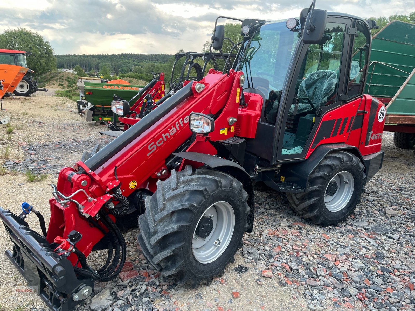 Teleradlader типа Schäffer 4670 T, Neumaschine в Mainburg/Wambach (Фотография 2)
