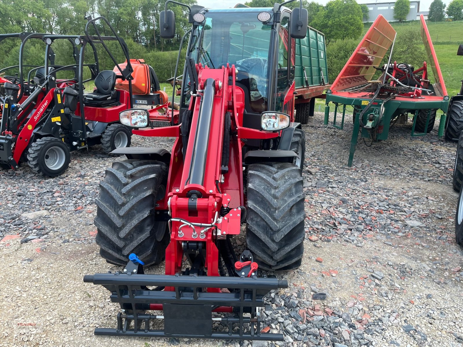 Teleradlader типа Schäffer 4670 T, Neumaschine в Mainburg/Wambach (Фотография 3)