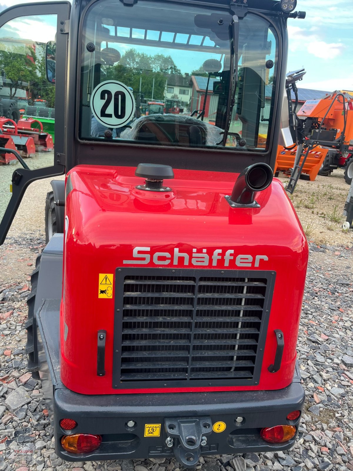 Teleradlader типа Schäffer 4670 T, Neumaschine в Mainburg/Wambach (Фотография 9)