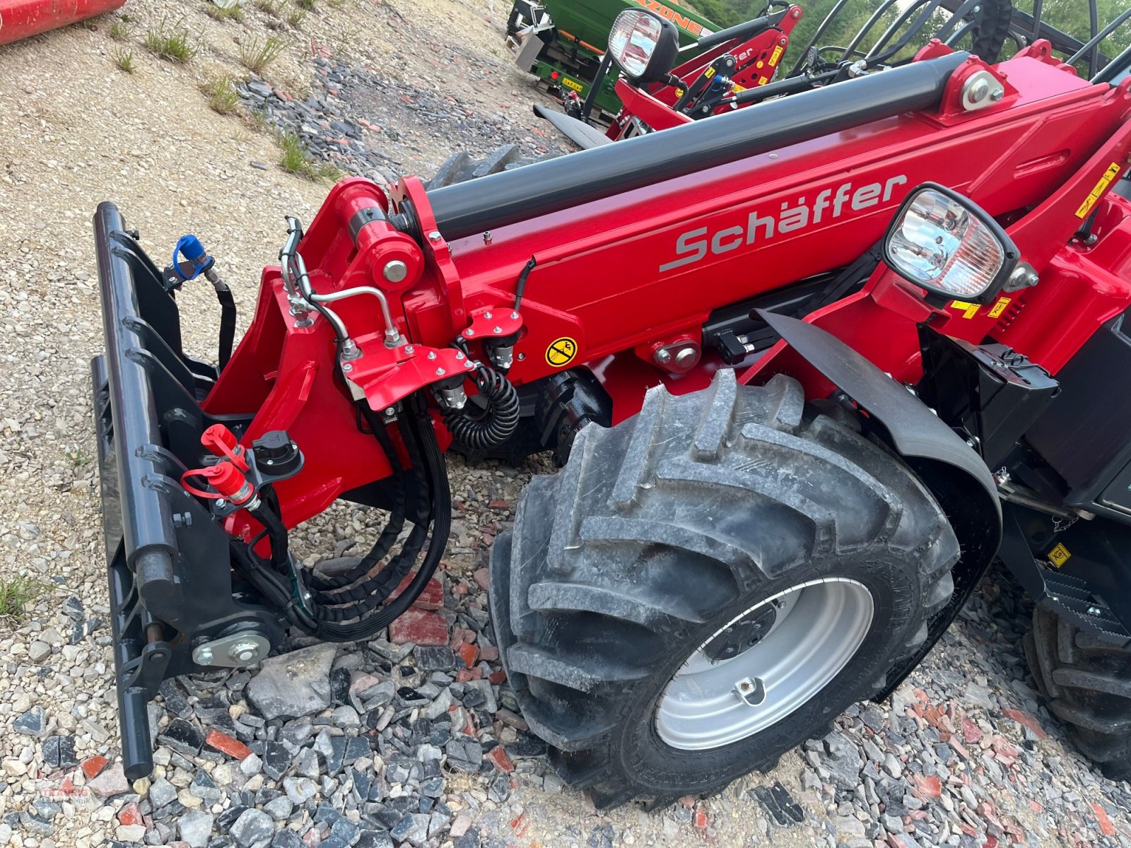 Teleradlader типа Schäffer 4670 T, Neumaschine в Mainburg/Wambach (Фотография 17)