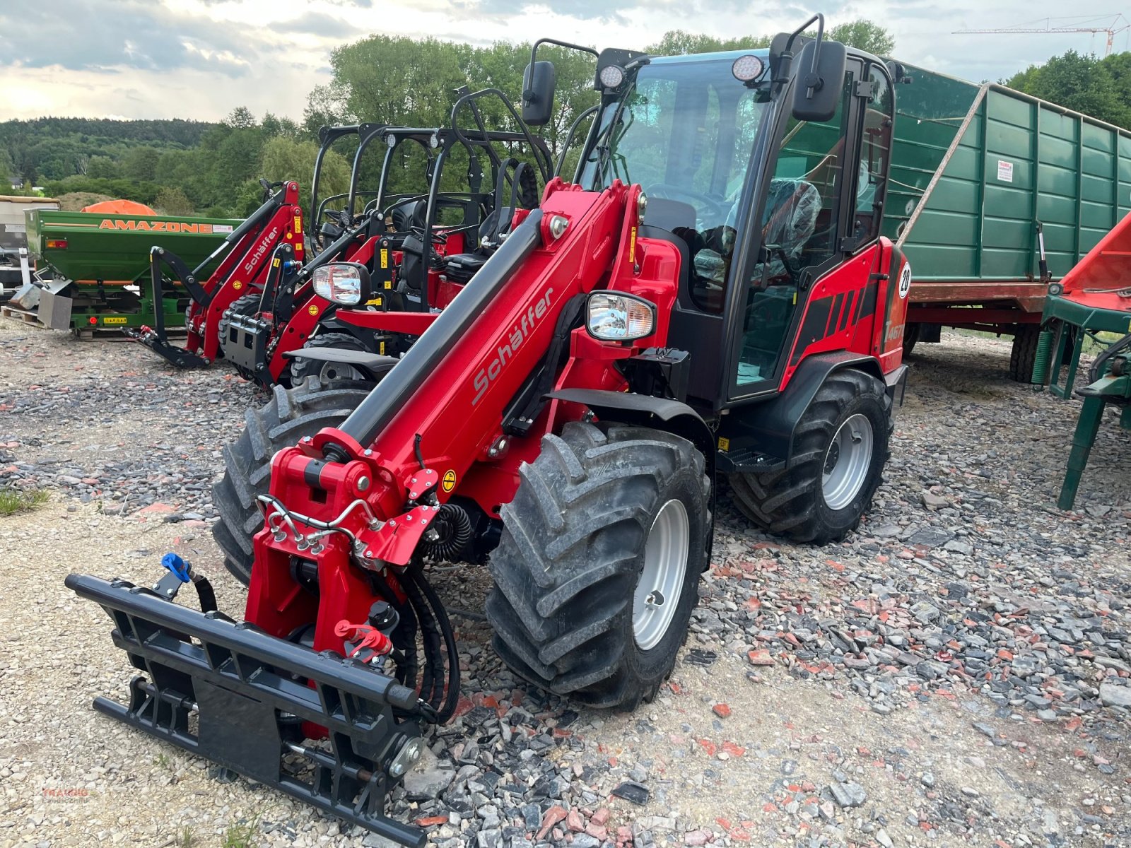 Teleradlader типа Schäffer 4670 T, Neumaschine в Mainburg/Wambach (Фотография 18)