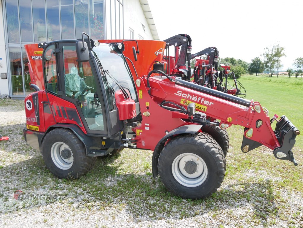 Teleradlader tip Schäffer 4670T, Neumaschine in Eberfing (Poză 3)