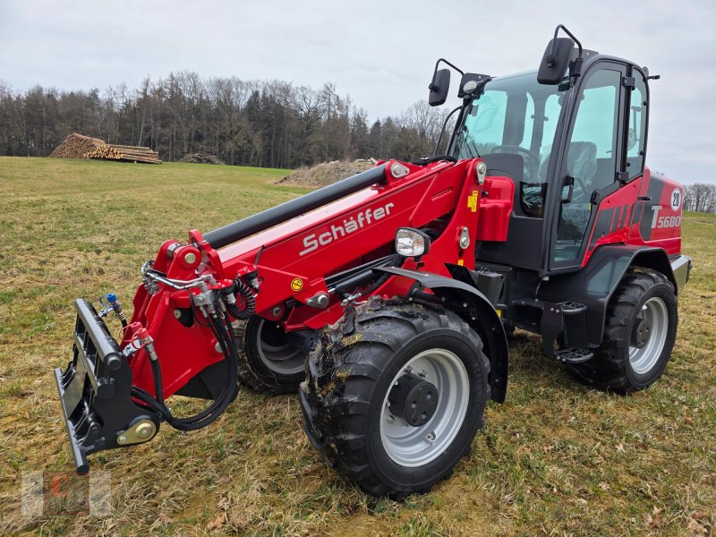Teleradlader typu Schäffer 5680 T, Neumaschine v Gerolsbach (Obrázek 1)